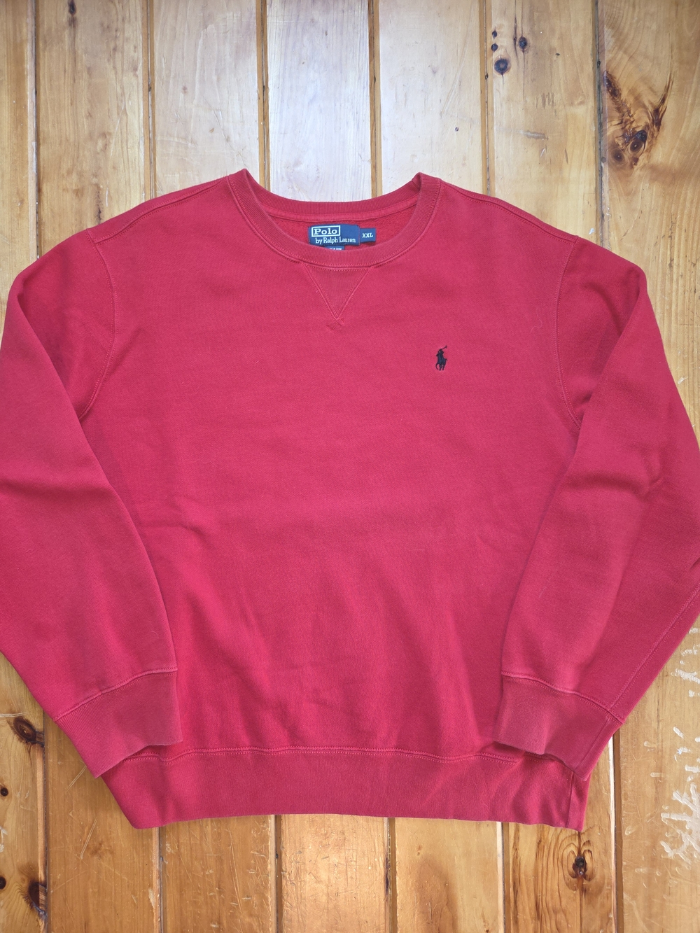 Polo by Ralph Lauren Red Crewneck Size XXL